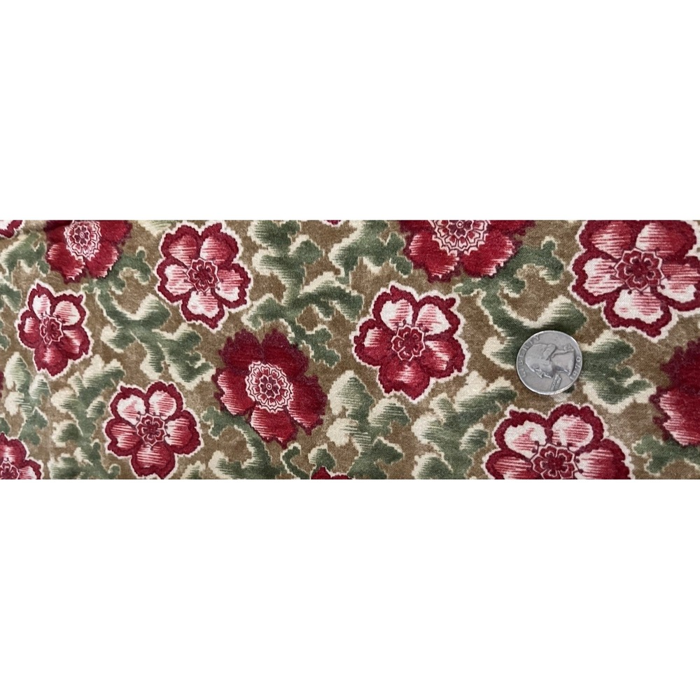 Fabric Quilt Craft Cotton Folk Art Christmas II By Robyn Pandolph Moda Flowers - Picture 5 of 6
